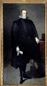Portræt i fod af Philip IV (1605 - 1665). Maleri af Diego Rodriguez de Silva y Velasquez (1599-1660) af Diego Velázquez