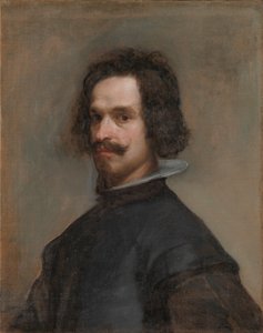Portræt af en mand, ca. 1630-35 (olie på lærred) af Diego Velázquez
