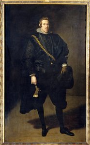 Spædbarnet Don Carlos Portræt af Don Carlos (1607-1632), bror til kong Philip IV. Detalje. Maleri af Diego Rodriguez de Silva y Velazquez dit Diego Velasquez (1599-1660) af Diego Velázquez