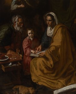 Jomfruens opdragelse af Diego Velázquez