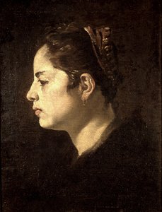Hoved af en pige af Diego Velázquez