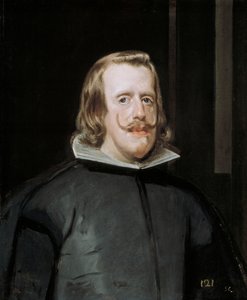 Portræt af Filip IV af Spanien, ca. 1653 af Diego Velázquez