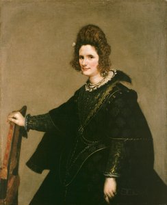 Portræt af en dame, ca. 1630 af Diego Velázquez