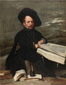 Narren med bøger, ca. 1640. af Diego Velázquez