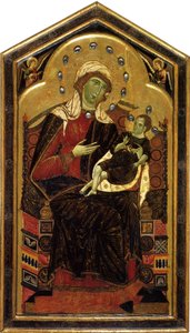 Madonna og barn, ca 1262 af Dietisalvi di Speme