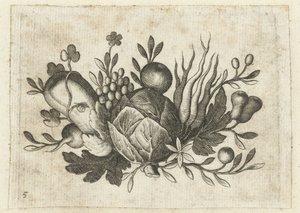 Festoen van Vrutten Lille frugtbog nyttig til rejser (serietitel) af Dietrich Krüger (attributed to)