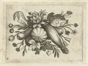 Festoen van Vrutten Lille frugtbog nyttig til rejser (serietitel) af Dietrich Krüger (attributed to)