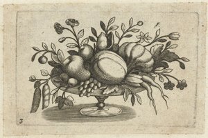 Vruchten på skala Lille frugtbog nyttig til rejser (serietitel) af Dietrich Krüger (attributed to)