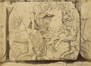 [Athen - skulpturelt fragment, Parthenon-frisen]. af Dimitrios Constantin