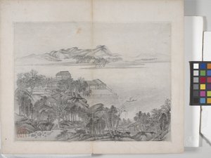 Album Of Landscape Paintings (blæk på papir)