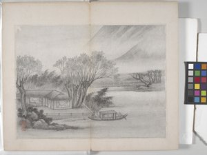 Album Of Landscape Paintings (blæk på papir)