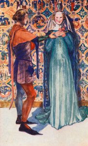 En mand og kvinde fra Edward II