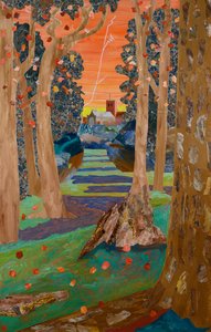 St Albans, 2025 (collage) af Dione Verulam