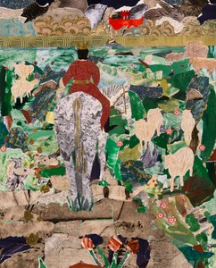 Begyndelsen på Magna Carta (collage) af Dione Verulam