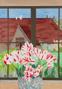 Tulipaner ved Maynes Barn (collage)
