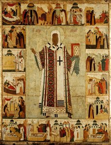 Russisk: "Metropolitan Alexis" Metropolitan Alexis af Dionisius