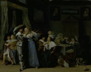 Glædelig Selskab af Dirck Hals