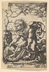 Mand med en fisk, 16. august 1522.