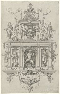 Blazon fra Haarlems retorikkammer De Wijngaertrancken