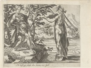 Lykkens inkonsekvens; Det er nemt at danse, når Fortune spiller for dig Når lykken smiler til dig, går alt glat Han har god dans, som Fortune spiller (titel på objekt) Ordsprog om Fortuna (serietitel) af Dirck Volckertsz. Coornhert (attributed to)