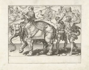 Stephens triumf Triumph of Patience (serietitel) Patientiae Trivmphvs (serietitel) af Dirck Volckertsz. Coornhert