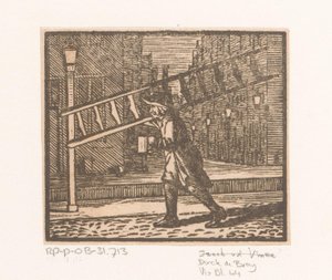 lanterne lighter af Dirck de Bray