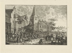 Figurer på en kro af Dirk Langendijk