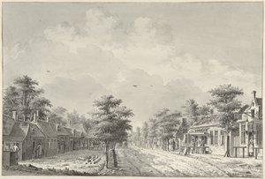 Udsigt over landsbyen De Bilt fra Hollebeld af Dirk Verrijk