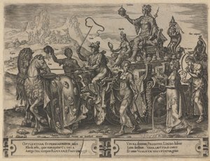 Rigdommens triumf, 1564 af Dirk Volkertsz. Coornhert