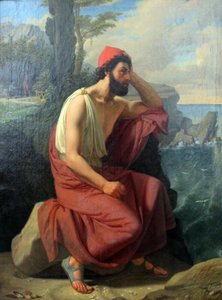 Odysseus på øen Calypso