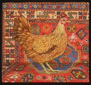 Brown Carpet Chicken, 1995 af Ditz