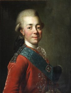 Portræt af storhertug Pavel Petrovich 1754-1801, 1770