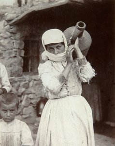 Armensk landpige, Yerevan, Armenien, 1880