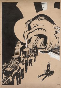 Kapitalismen fortærer alt, 1920.