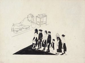 Køen, 1920. af Dmitriy Stakhievich Moor