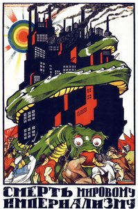 Kommunistisk propaganda plakat