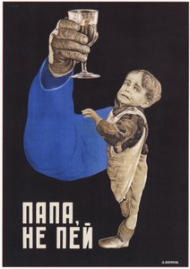 Far, drik ikke, 1929 af Dmitry Anatolyevich Bulanov