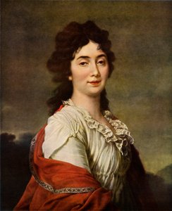 Portræt af Anna Stepanovna Protosova, 1800, 1965.