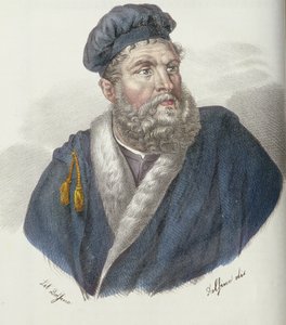 Portræt af Marco Polo af Dolfino