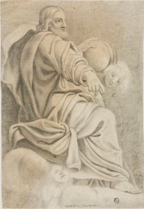 Siddende Kristus af Domenichino
