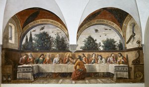 Den sidste nadver af Domenico Ghirlandaio