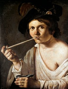 Portræt af den napolitanske fisker og revolutionære Masaniello (1623-1647) Maleri af Domenico Gargiulo dit Micco "" Spadaro "" "(1609-1675) 1647 Napoli, San Martinos nationalmuseum