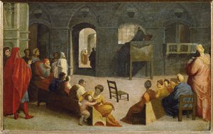 En prædiken af Sankt Bernhard af Siena ... af Domenico Beccafumi