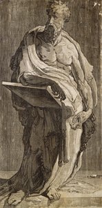 En apostel af Domenico di Pace Beccafumi  