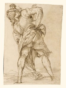 Sankt Kristoffer af Domenico Campagnola