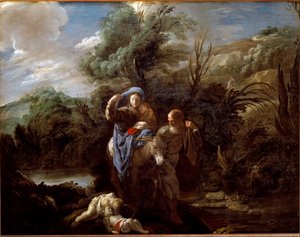 Lækage i Egypten (maleri af Domenico Fetti or Feti