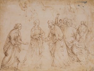 Jomfruens ægteskab af Domenico Ghirlandaio