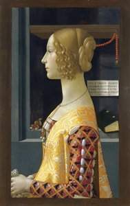 Portræt af Giovanna Tornabuoni af Domenico Ghirlandaio