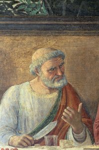 Den sidste nadver, 1480 af Domenico Ghirlandaio