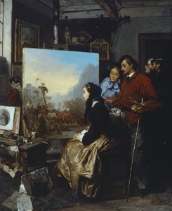 En tanke til Garibaldi af Domenico Induno